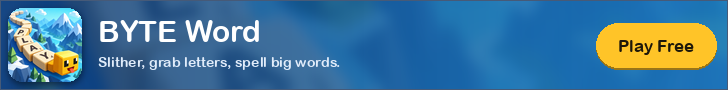 BYTE: Words meet Friends banner