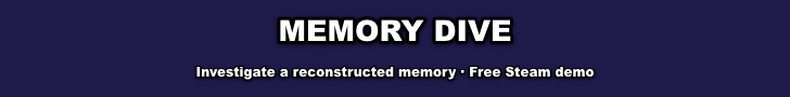 Memory Dive: An 3xscape Game — Chapter One banner