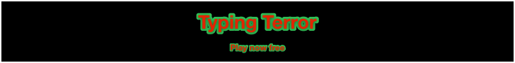 Typing Terror banner