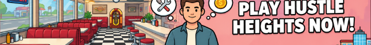 Hustle Heights banner