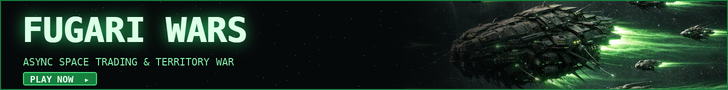 Fugari Wars: TW2002 Style turn-based space game | banner