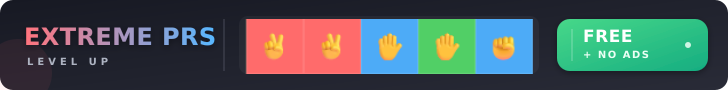 Extreme paper rock scissors | banner