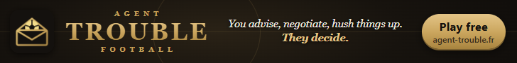 Agent Trouble: Football banner