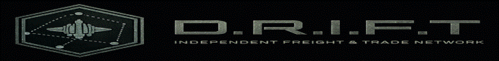 D.R.I.F.T. (Deep Range Independent Freight and Trade) banner