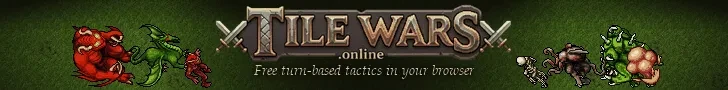Tile Wars, free turn-based tactics in your browser, between pixel-art monsters