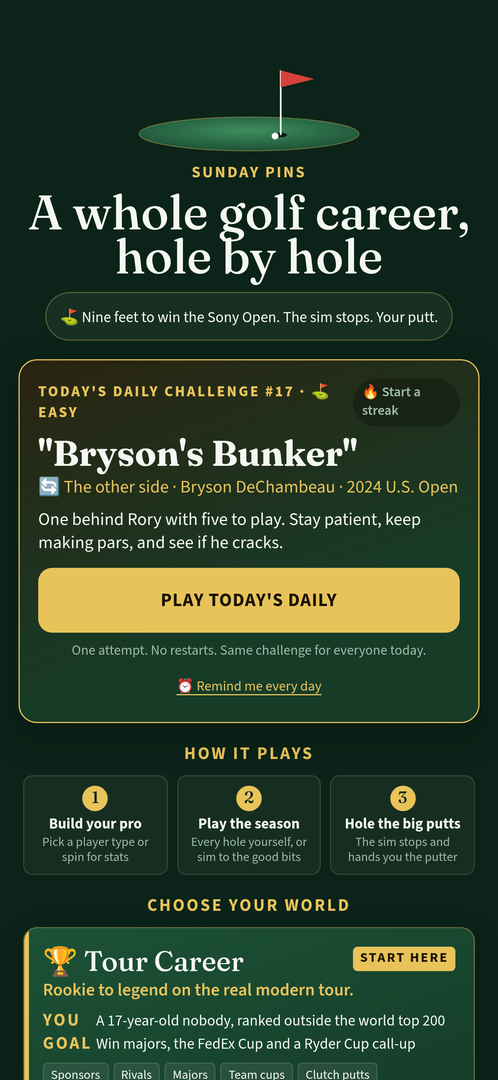 SundayPins | screenshot 1