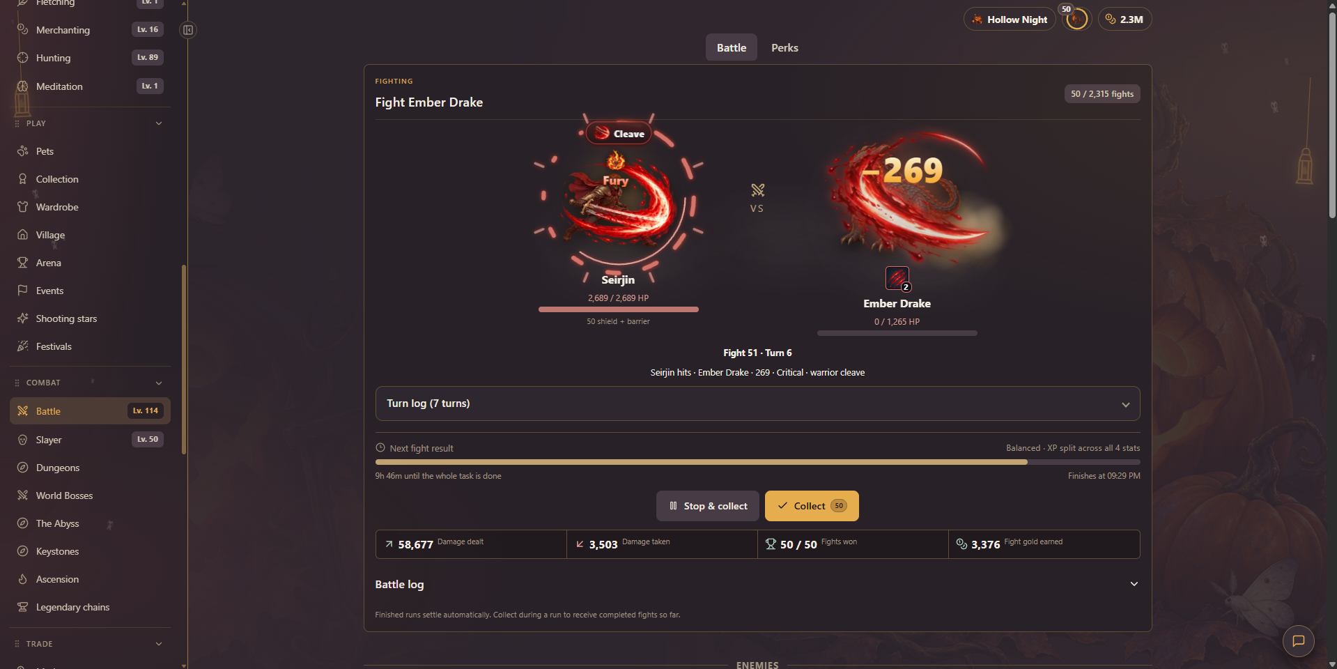 EmberIdle | screenshot 1