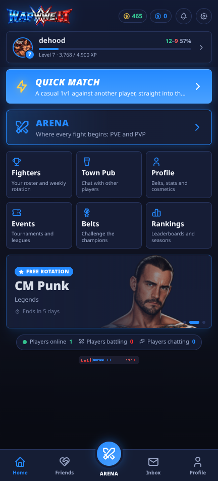 wapWWE | screenshot 1