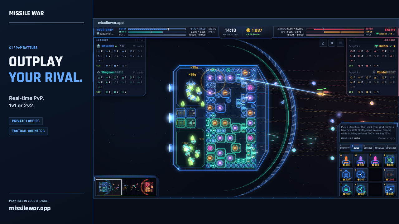 Missile War | screenshot 1