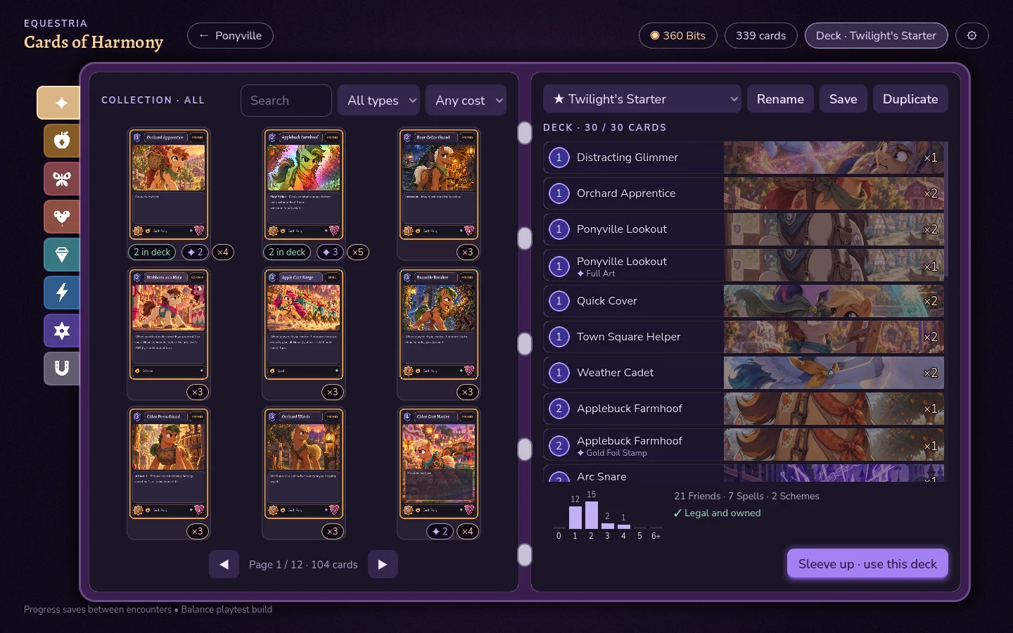 Cards of Harmony | screenshot 1