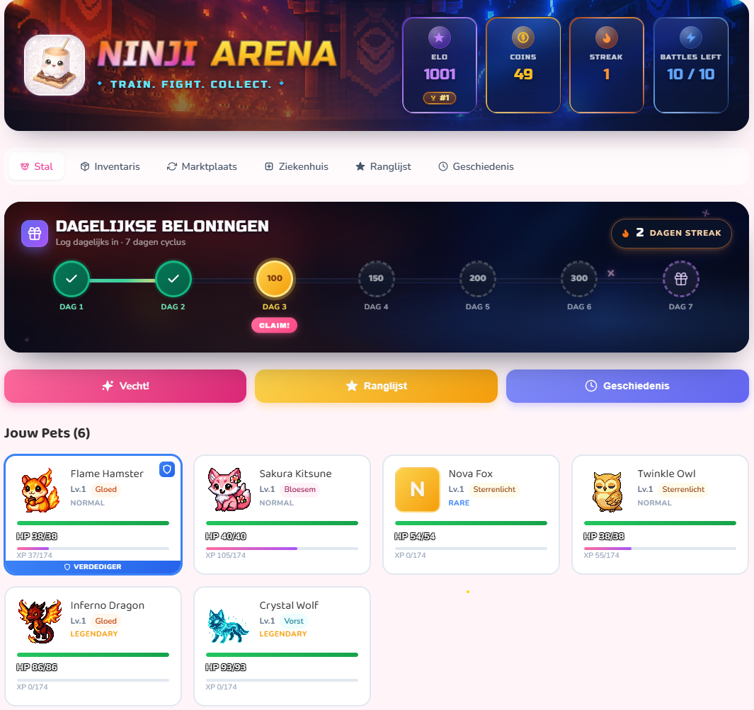 Ninji Arena screenshot 2