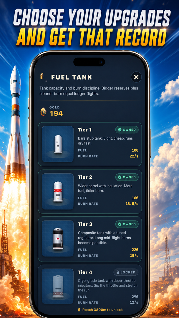 Rocket Launch: Space Race screenshot 2